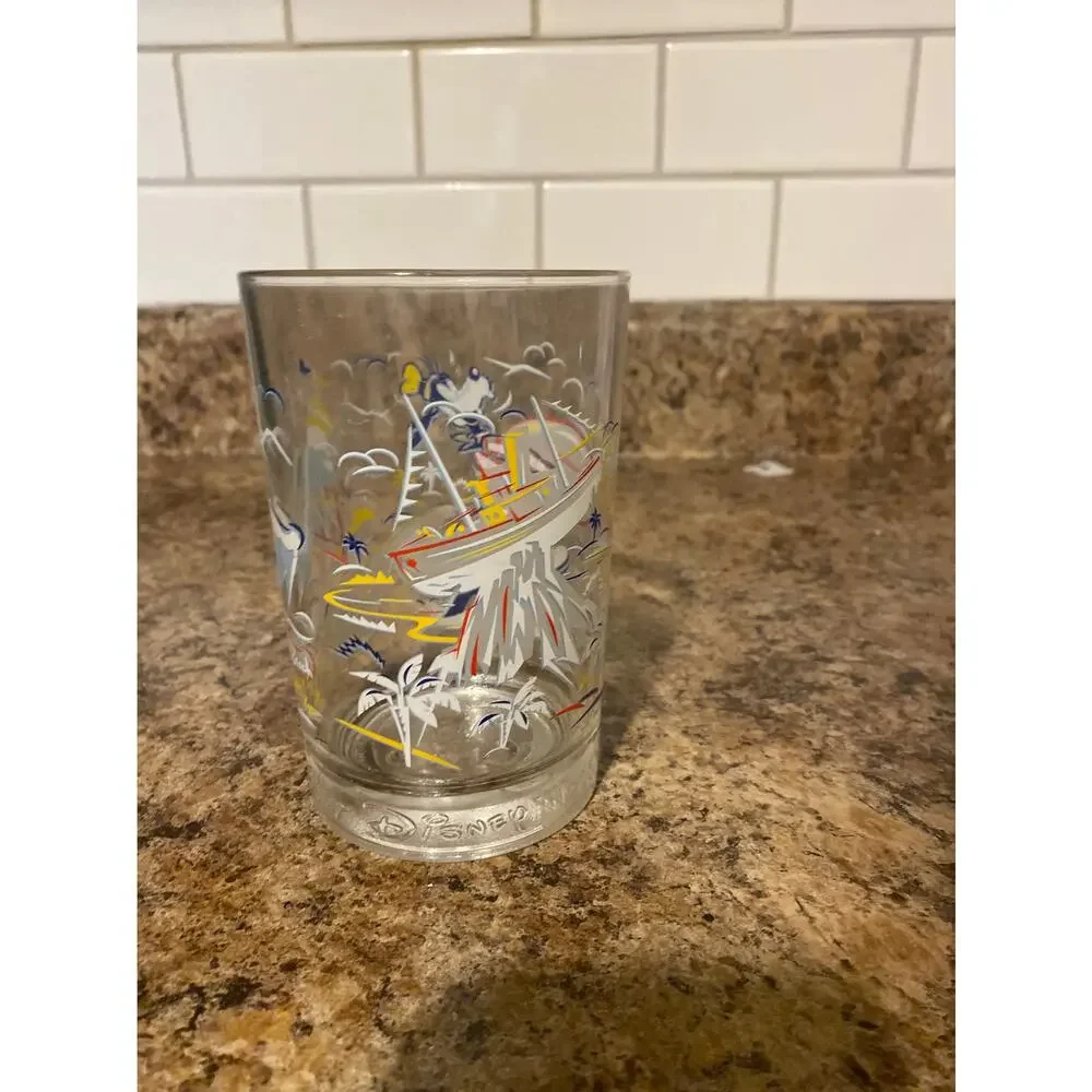 Disney Walt World McDonald's glass cup - 25th Anniversary - Remember the Magic